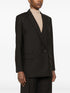 double-breasted blazer